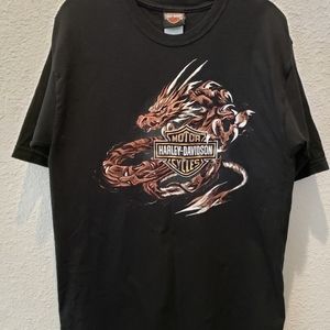 Harley Davidson Our Road Rules Seminole short sleeve t-shirt - sz M Black